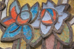 Bus station mosaic - Bălți - Moldova