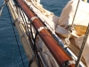 View from main mast