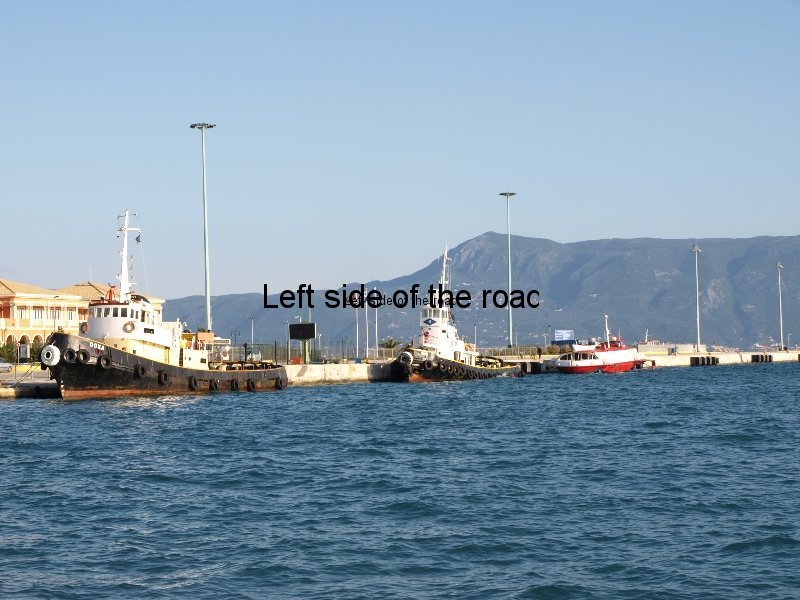 Fast ferry Kristi to Saranda Albania in Corfu port