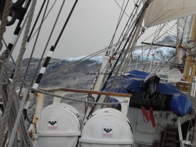 Sailing in the western Atlantic
