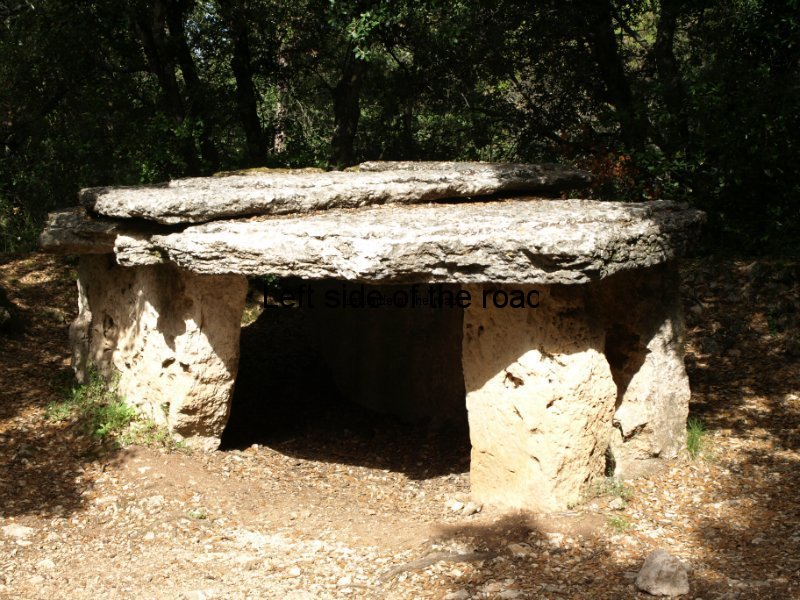 Neolithic construction, Aiguafreda, Congost valley, Catalonia