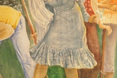 Hotel Cajupi Cafe Murals - Bashkim Ahmeti - Spring scene