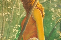 Hotel Cajupi Cafe Murals - Bashkim Ahmeti - Spring scene