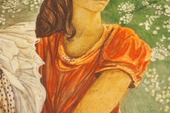 Hotel Cajupi Cafe Murals - Bashkim Ahmeti - Spring scene