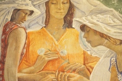 Hotel Cajupi Cafe Murals - Bashkim Ahmeti - Spring scene