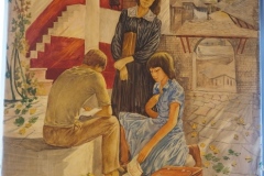 Hotel Cajupi Cafe Murals - Bashkim Ahmeti - Studying