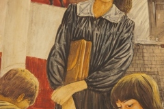Hotel Cajupi Cafe Murals - Bashkim Ahmeti - Studying