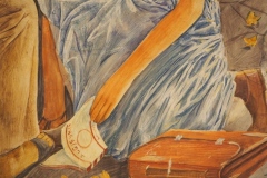 Hotel Cajupi Cafe Murals - Bashkim Ahmeti - Studying