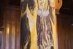 Hotel Cajupi Cafe Murals - Bashkim Ahmeti - Traditional Dress