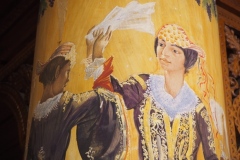 Hotel Cajupi Cafe Murals - Bashkim Ahmeti - Traditional Dress