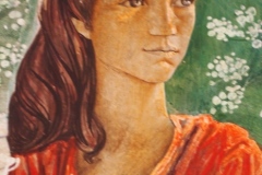 Hotel Cajupi Cafe Murals - Bashkim Ahmeti - Spring scene