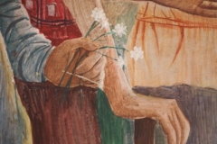 Hotel Cajupi Cafe Murals - Bashkim Ahmeti - Spring scene