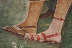 Hotel Cajupi Cafe Murals - Bashkim Ahmeti - Spring scene