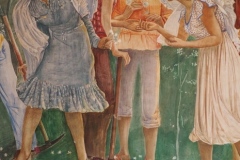Hotel Cajupi Cafe Murals - Bashkim Ahmeti - Spring scene