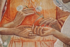 Hotel Cajupi Cafe Murals - Bashkim Ahmeti - Spring scene