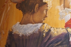 Hotel Cajupi Cafe Murals - Bashkim Ahmeti - Traditional Dress