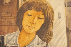 Hotel Cajupi Cafe Murals - Bashkim Ahmeti - Studying