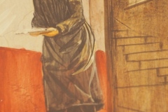 Hotel Cajupi Cafe Murals - Bashkim Ahmeti - Studying