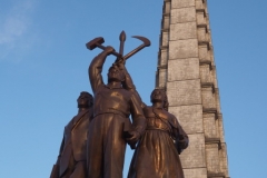Juche Tower and Monuments