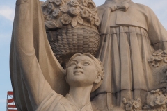 Juche Tower and Monuments
