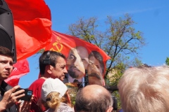 Karl Marx Monument - Moscow and May Day 2024