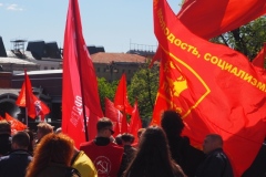 Karl Marx Monument - Moscow and May Day 2024