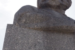 Karl Marx Monument - Moscow and May Day 2024