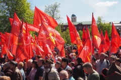 Karl Marx Monument - Moscow and May Day 2024