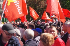 Karl Marx Monument - Moscow and May Day 2024