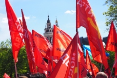 Karl Marx Monument - Moscow and May Day 2024