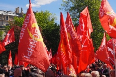 Karl Marx Monument - Moscow and May Day 2024