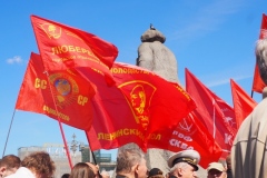 Karl Marx Monument - Moscow and May Day 2024