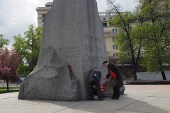 Karl Marx Monument - Moscow and May Day 2024