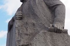 Karl Marx Monument - Moscow and May Day 2024