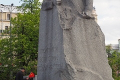 Karl Marx Monument - Moscow and May Day 2024