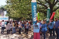 Teachers' union meeting and general demonstration in La Plata Monday 3rd December 2018