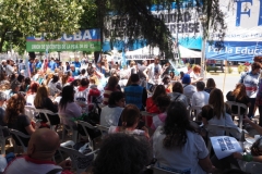 Teachers' union meeting and general demonstration in La Plata Monday 3rd December 2018