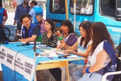 Teachers' union meeting and general demonstration in La Plata Monday 3rd December 2018