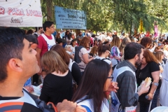Teachers' union meeting and general demonstration in La Plata Monday 3rd December 2018