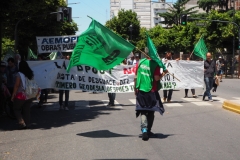 Teachers' union meeting and general demonstration in La Plata Monday 3rd December 2018