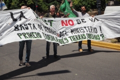Teachers' union meeting and general demonstration in La Plata Monday 3rd December 2018