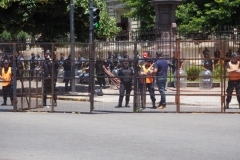 Teachers' union meeting and general demonstration in La Plata Monday 3rd December 2018