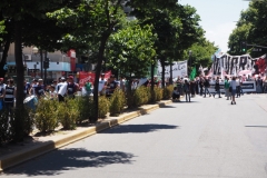 Teachers' union meeting and general demonstration in La Plata Monday 3rd December 2018