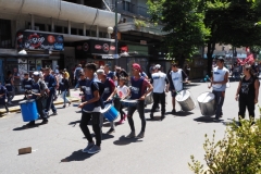 Teachers' union meeting and general demonstration in La Plata Monday 3rd December 2018