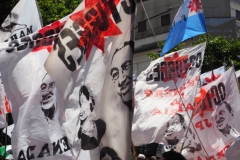 Teachers' union meeting and general demonstration in La Plata Monday 3rd December 2018