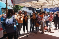 Teachers' union meeting and general demonstration in La Plata Monday 3rd December 2018