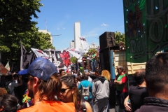 Teachers' union meeting and general demonstration in La Plata Monday 3rd December 2018