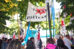 Teachers' union meeting and general demonstration in La Plata Monday 3rd December 2018