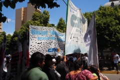 Teachers' union meeting and general demonstration in La Plata Monday 3rd December 2018