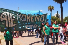 Teachers' union meeting and general demonstration in La Plata Monday 3rd December 2018